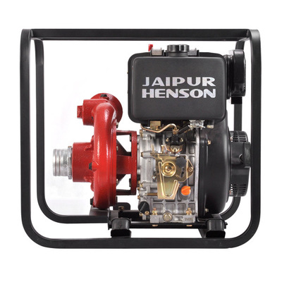 3寸柴油高压泵便携式水泵抽水机高扬程铸铁泵口径80毫米