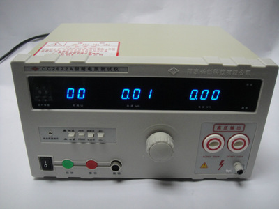 长创数字式测试仪 CC2671A耐电压测试仪 手动控制数显耐压测试仪