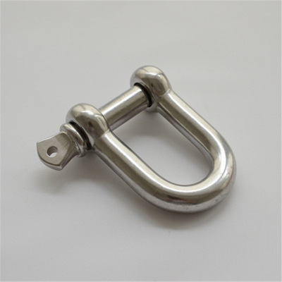 焊接起重D型吊环卡环吊耳可焊接吊具索具钢丝绳索具