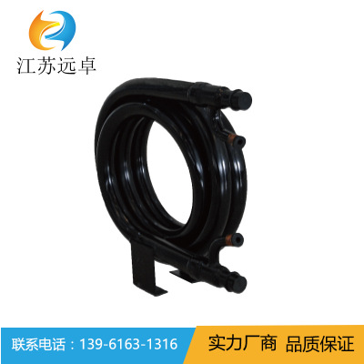 江苏远卓ZT0125 5P不锈钢管同轴套管换热器空气能冷凝器