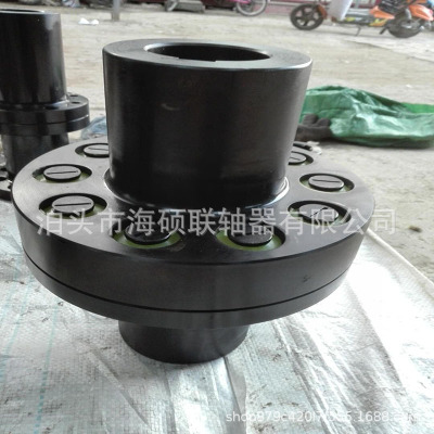 纺织设备 污水泵配套TL型弹性套柱销联轴器  带靠背销螺丝联轴器