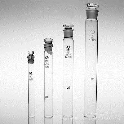 宇成 玻璃具塞比色管 10ml/25ml-50ml，100ml 化验室用品