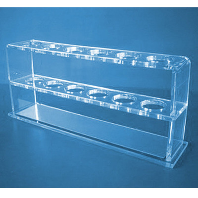 实验室有机玻璃比色管架塑料管座吸管架厂家直销