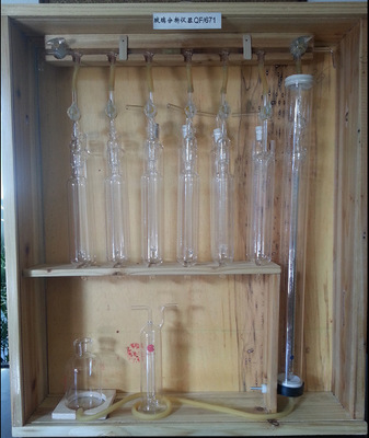 1903奥氏气体分析仪 QF532气体分析仪 671工业玻璃七管气体分析器