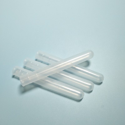 厂家直销各种规格一次性塑料试管 化验管 平口圆底试管 实验室用