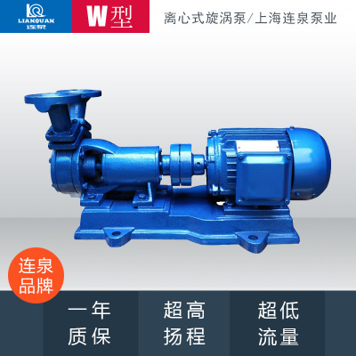 上海连泉厂家直销 25W-25卧式锅炉给水泵 小流量高扬程泵 W旋涡泵