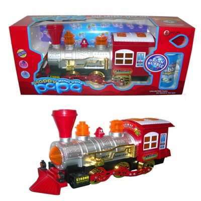 抖音同款音乐电动万向声光泡泡火车儿童益智玩具玩具车模生日礼物