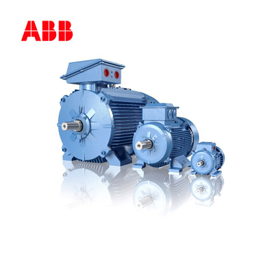 ABB三相异步电动机高效铸铁1.5KW6级卧立式马达低压交流220V380V