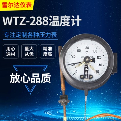 雷尔达 压力式温度表温度计远传温度计WTZ-288支持批发