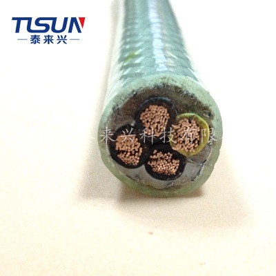 供应SY镀锌钢丝编织屏蔽电缆 GSWB钢丝编织屏蔽柔性控制电缆