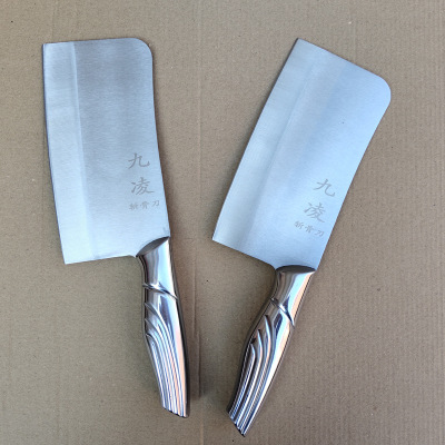 厂家直销不锈钢菜刀厨房用具多用切片家用切菜刀砍骨刀可定制LOGO