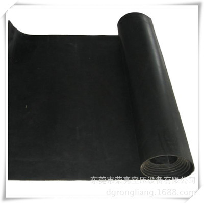 黑色绝缘橡胶板 高压绝缘垫减震橡胶垫 耐磨耐油工业橡胶板
