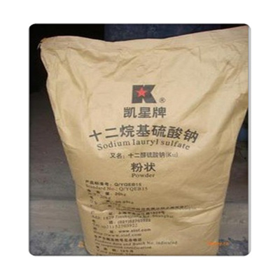 山东供应k12粉十二烷基硫酸钠工业发泡剂阴离子表面活性剂乳化剂
