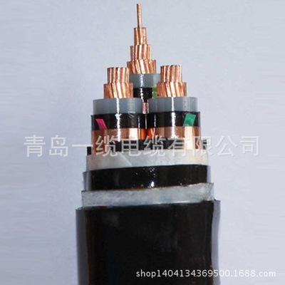 批发供应 耐火电力电缆 NH-VV 3*240+1 电缆线 10KV 3*240