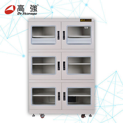 高强电子防潮箱 金属存储电容电阻光学镜片干燥柜IPCD-G-1200-6