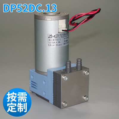 批发ZM DP52DC.13美容仪气泵 13L流量采样气泵 果汁机保鲜真空泵