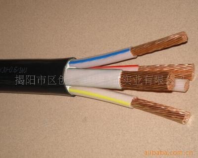 纯铜国标电线电缆YJV4芯10平方3芯2芯低压纯铜电力电缆连接专用