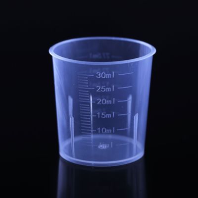 厂家直销 30ml塑料量杯 塑料量筒 带刻度 糖浆杯