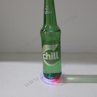 LED亚克力闪烁灯光酒瓶展示器材展示架 可定制各种颜色 厂家直销
