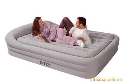 供应嵌套空气床 充气玩具植绒床 充气气模双人床
