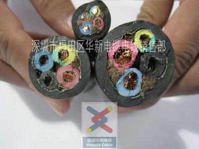 供应YC橡套软电缆 4X10mm2 中型橡胶电缆