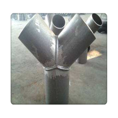 自产自销钢制三通 Y型分流斜三通 碳钢焊接三通 D720*10等径三通