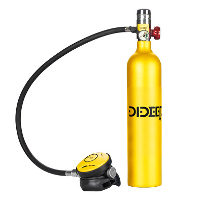 DIDEEP 水肺氧气罐 水下呼吸器 潜水氧气瓶 便携式游泳装备 1L