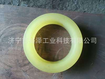 橡胶轮衬 聚氨酯猴车轮衬 双拖轮组轮衬 尼龙轮衬 猴车配件厂家图1