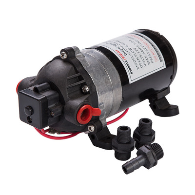 厂家直销12/24V电动增压隔膜泵 清水房车泵 园林微型喷雾泵