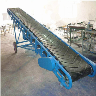 可加工定制皮带输送设备厂家直销柔性链输送机大型砂石皮带输送机