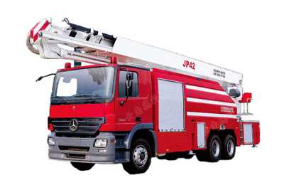 售后有保障长鼻象JP42举高喷射消防车 42米举高喷射消防车