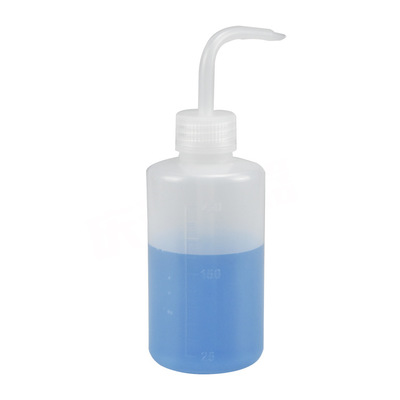 塑料洗瓶1002505001000ml弯嘴瓶 批发塑料洗瓶清洗瓶刻度瓶
