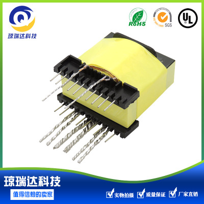 EE55立式高频变压器 开关电源变压器 插针式驱动电源变压器加工图1