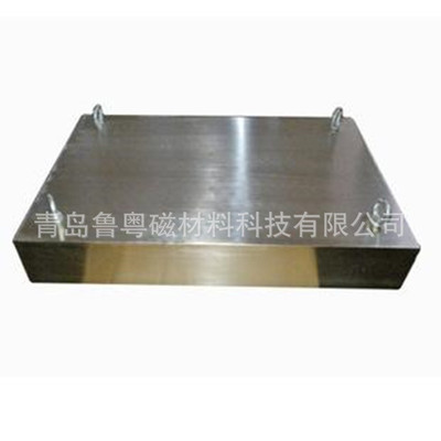 鲁粤磁铁厂家定制除铁器磁板  传输带单面磁板 不同尺寸均可