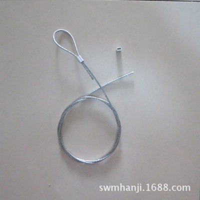 2mm镀锌钢丝夹子专用钢丝绳 镀锌钢丝绳固定钢丝