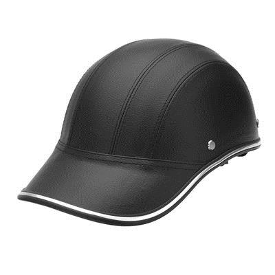 新款摩托车头盔半盔夏盔电动车男女个性款头盔棒球帽 骑马安全帽