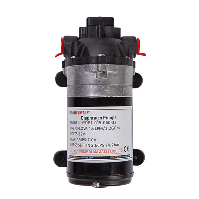厂家直销微型隔膜泵高压泵12V 直流交流往复式自吸增压水泵