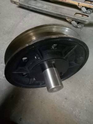起重天轮 固定式地滑轮国标矿用天轮 合金钢制作高强度质量有保