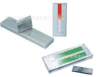 厂家直销 双槽刮板细度计 ISO刮板细度计 0-100UM QXD刮板细度计