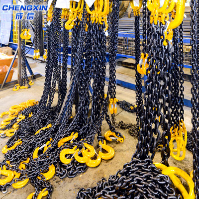 厂家长期批发链条吊具  集装箱吊具 单肢双腿三肢四叉链条索具吊