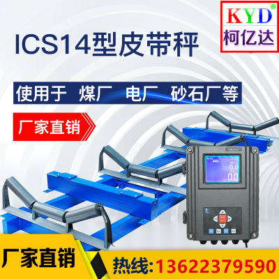 皮带秤ICS计量电子称  输送机称重 全中文界面 高精度带累计