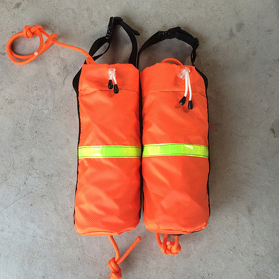 水上救援包 水上救生绳包 反光救生浮绳漂流包 抛绳包 浮绳浮索包