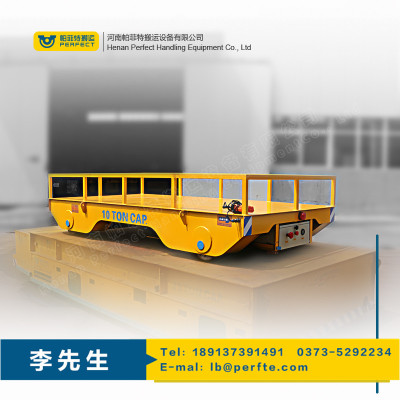 厂家直销帕菲特上海电动转运平车过跨地爬车冶炼设备渣包钢材