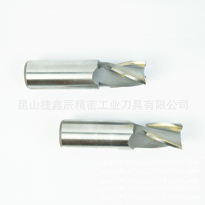 厂家生产 焊接镶合金螺旋刃直柄立铣刀