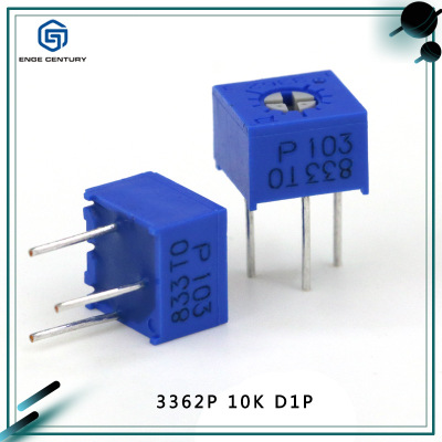 3362P 10K D1P 电位器 精密可调电阻 金属陶瓷器3362P-1-103LF