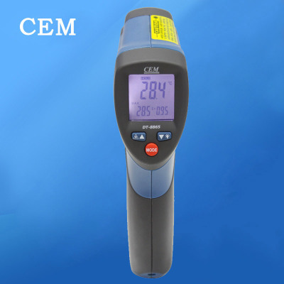 CEM华盛昌 DT-8865 工业高温红外线测温仪-50℃--1000℃测温枪