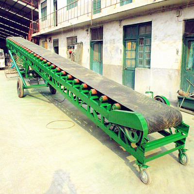移动式沙子装卸输送机 码头大型散料输送机 玉米稻谷皮带输送机
