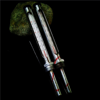 6分金属套工业用玻璃液体 酒精温度计 玻璃温度计WNG-11金属温度