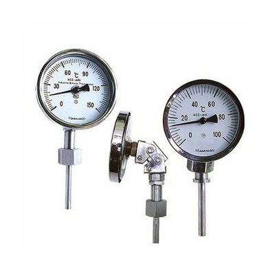 一体化WSS型双金属温度计指针/圆盘/径向/轴向/万向/远传温度计