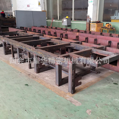 专业供应 非标零件大型结构件焊接  大型CNC机架底座加工